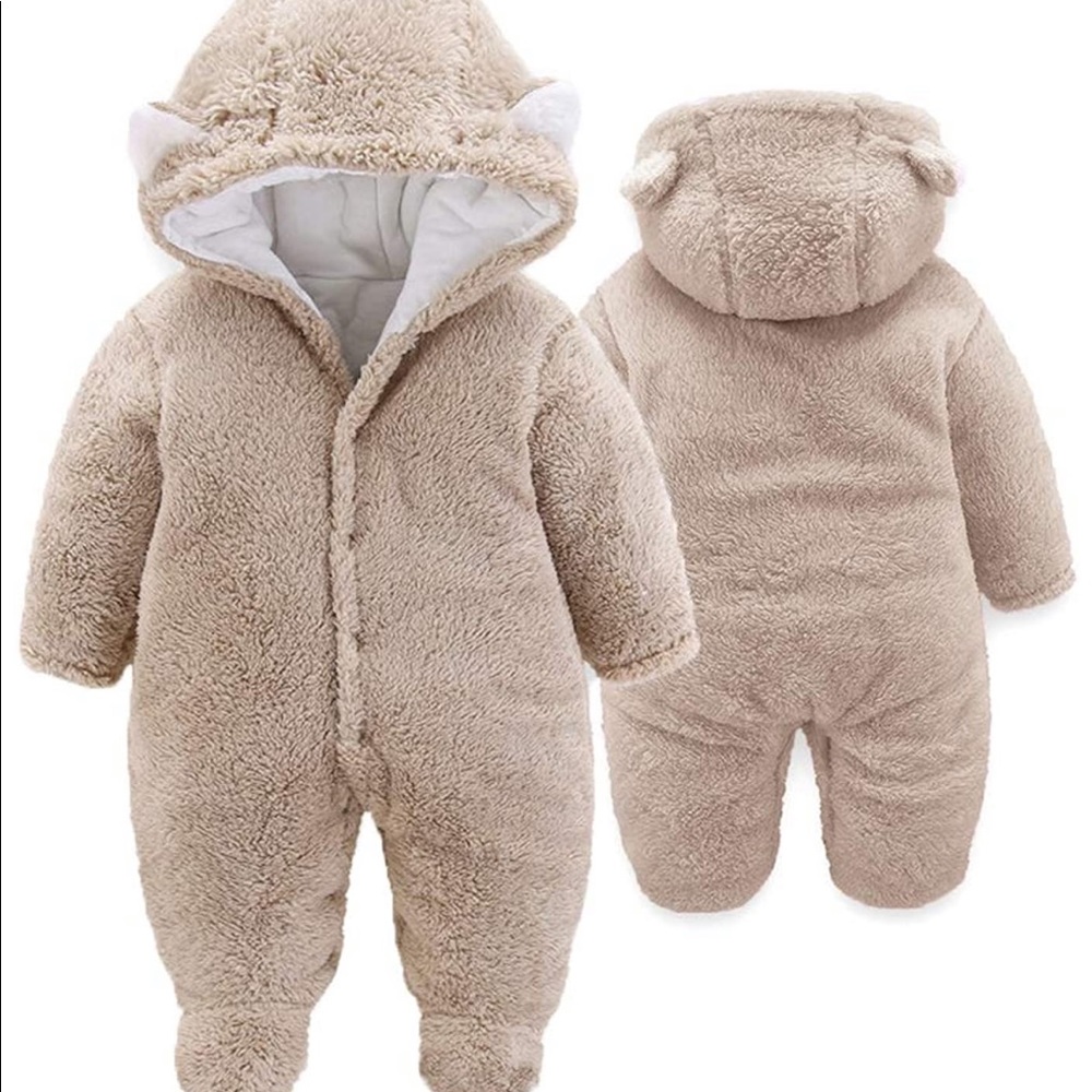 Bear suit baby